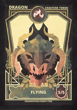 Dragon Token (Red 5/5)