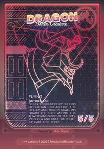 Dragon Token (Red 5/5)