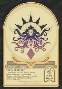 Eldrazi Scion Token (Colorless 1/1)