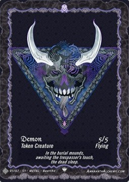 Demon Token (Black 5/5)