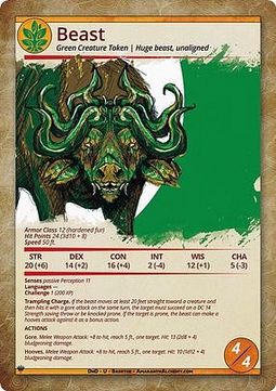 Beast Token (Green 4/4)