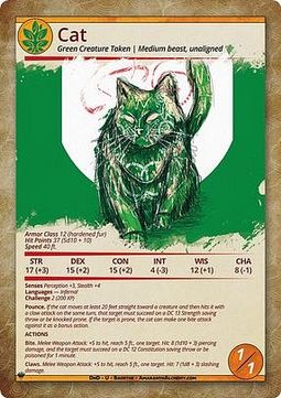 Cat Token (White 1/1)