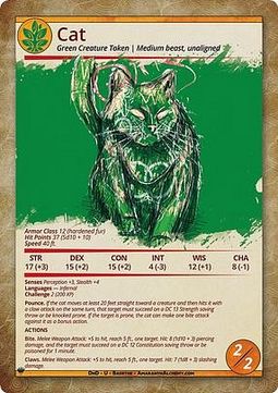 Cat Token (White 2/2)