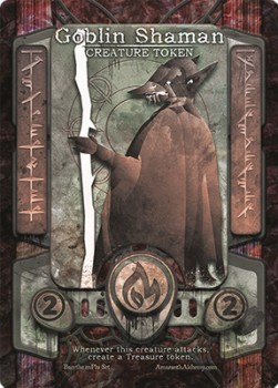 Goblin Shaman Token (Red 2/2)