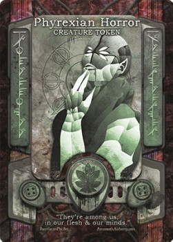 Phyrexian Horror Token (Green */*)