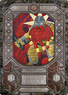 Dwarf Token (Red 1/1)