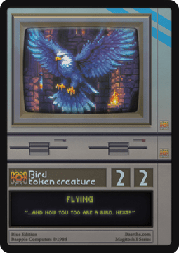 Bird Token (Blue 2/2)