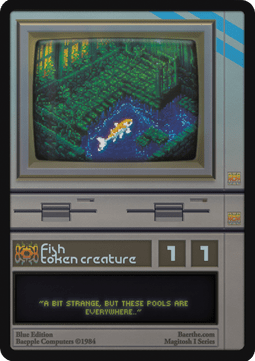 Fish Token (Blue 1/1)