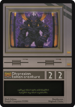 Phyrexian Token (Black 2/2)