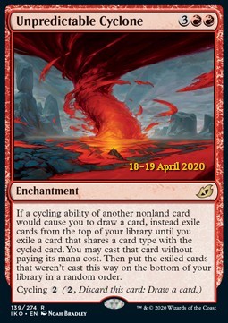 Unpredictable Cyclone