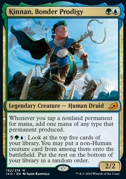 Kinnan, Bonder Prodigy