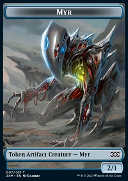 Myr Token (Blue Artifact 2/1)