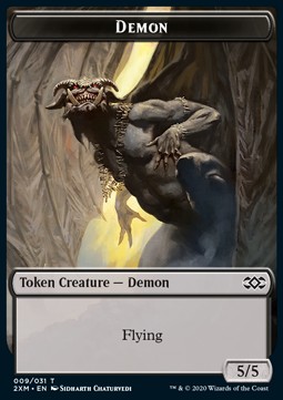 Demon Token (B 5/5) // Squirrel Token (G 1/1)