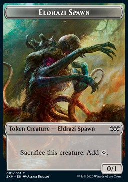 Eldrazi Spawn Token (C 0/1) // Servo Token (A 1/1)