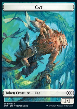 Cat Token (W 2/2) // Servo Token (A 1/1)