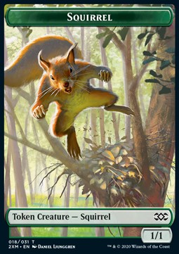 Squirrel Token (G 1/1) // Thopter Token (UA 1/1)