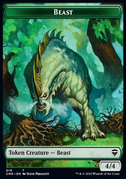 Beast Token (G 4/4) // Elephant Token (G 3/3)