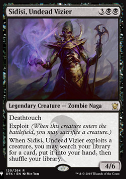 Sidisi, Undead Vizier
