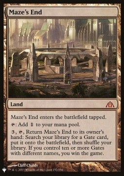 Maze's End