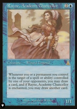 Rayne, Academy Chancellor