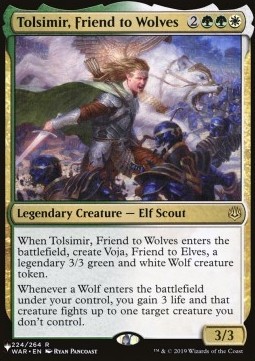 Tolsimir, Friend to Wolves