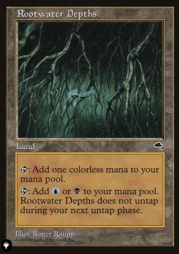 Rootwater Depths