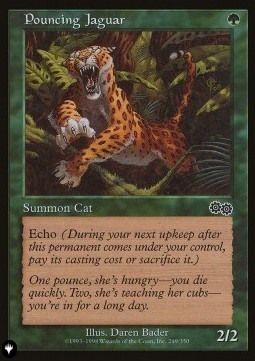Pouncing Jaguar