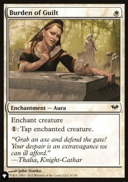 Burden of Guilt