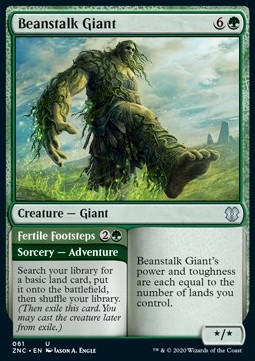 Beanstalk Giant // Fertile Footsteps