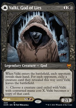 Valki, God of Lies // Tibalt, Cosmic Impostor