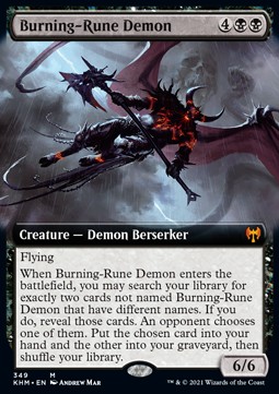 Burning-Rune Demon
