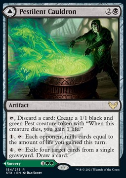 Pestilent Cauldron // Restorative Burst