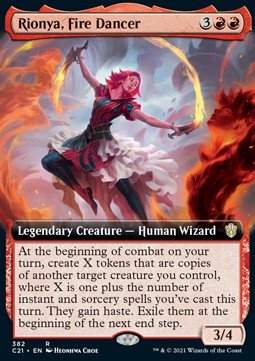 Rionya, Fire Dancer