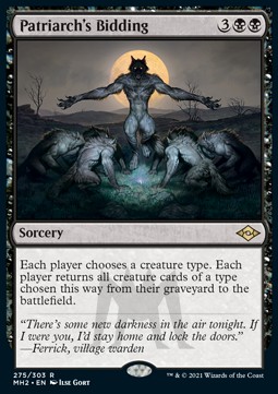 Patriarch's Bidding