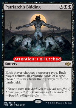 Patriarch's Bidding