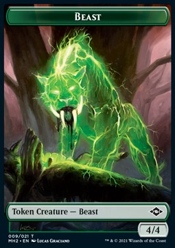 Beast Token (Green 4/4)