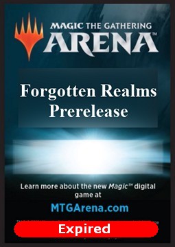 Arena Code Card (Prerelease)