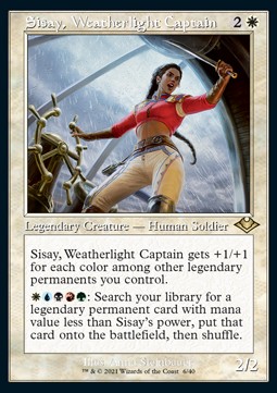 Sisay, Weatherlight Captain