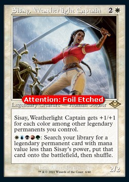 Sisay, Weatherlight Captain
