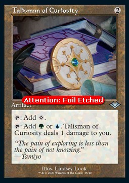 Talisman of Curiosity