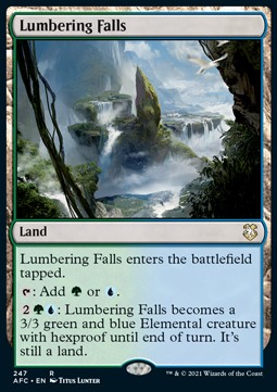 Lumbering Falls