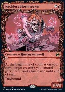 Reckless Stormseeker // Storm-Charged Slasher