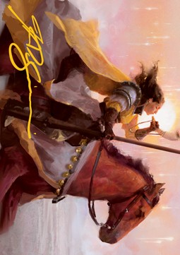 Art Series: Sunrise Cavalier