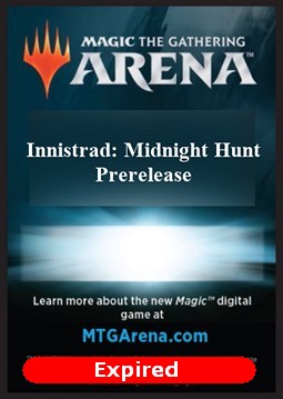 Arena Code Card (Prerelease)