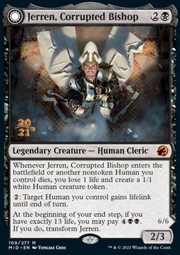 Jerren, Corrupted Bishop // Ormendahl, the Corrupter