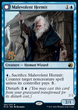 Malevolent Hermit // Benevolent Geist
