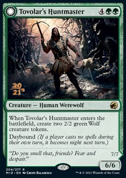 Tovolar's Huntmaster // Tovolar's Packleader
