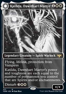 Katilda, Dawnhart Martyr // Katilda's Rising Dawn