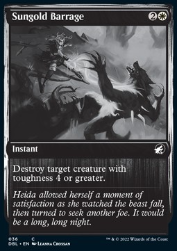 Sungold Barrage