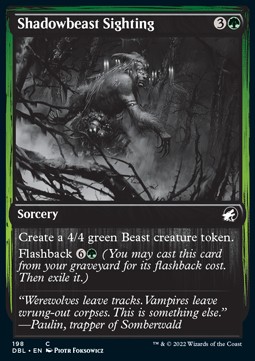 Shadowbeast Sighting